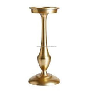 Aluminium <b>Taper</b> <b>Candle</b> Holder With Gold Finished Metal <b>Taper</b> <b>Candle</b> Holder For Home Lighting Decoration - Product Image 3
