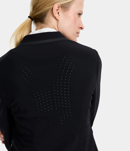 Veste de concours d'équitation pour femmes, coupe ajustée, respirante, extensible, veste de concours d'équitation respirante - Product Image 6
