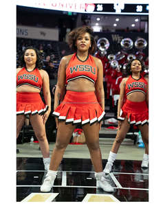 Uniformes de porristas para mujer de alta calidad, nueva camiseta de baile estampada a la moda al mejor precio - Product Image 2