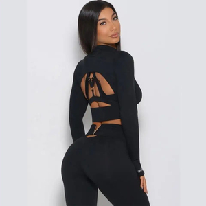 <b>Top</b> Selling Premium Quality Women's Yoga Sets Breathable Plus Size with Custom Logo Design New & Exclusive - Product Image 3