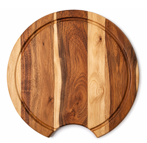 Planche à découper en bois très vendue, idéale pour les accessoires de cuisine à domicile, écologique, durable, planche de boucher de White Royals - Product Image 1