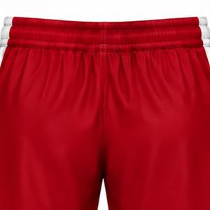Pantalones Cortos de Hockey sobre Hielo Sublimados Rojos para Hombre, Uniforme Deportivo a Rayas de Poliéster, Ropa Ligera para Entrenamiento y Juego en Equipo - Product Image 4