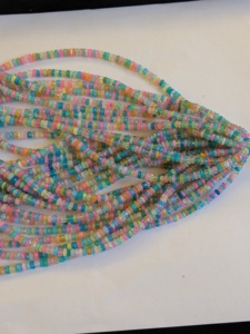 AAA Natural Ethiopian Opal Disco faceted Rondelle 5 mm 16 Inch Multi Color <b>Stone</b> Beads Wholesale Supply for jewelry making - Product Image 2