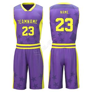 Maillot de basket-ball personnalisé, uniforme de haute qualité, vente en gros, pratique, en Stock, européen - Product Image 6