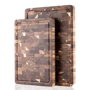 Tabla de cortar de bambú resistente con ranura para jugos, tabla de cortar de madera ecológica para preparar y servir alimentos en la cocina - Product Image 5