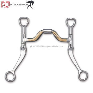 Mors de dressage western en acier inoxydable pour chevaux, durables, épaisseur de bouche 16 mm, pour l'entraînement, mors d'équitation de la meilleure qualité - Product Image 6