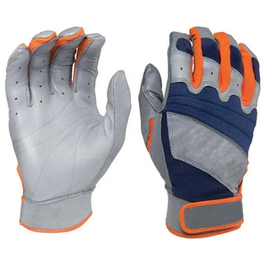 Guantes de Bateo de Béisbol Unisex Ambidiestros de Cuero y Goma Tombola Sports, Tallas XL y XXL, Color Personalizable, Secado Rápido, Soporte para Muñeca con Gancho - Product Image 6