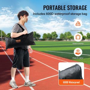 Gabbia da Battuta Portatile 7x7 piedi, Attrezzatura da Allenamento a L per Baseball e Softball, Schermo di Sicurezza per Auto e Protezione Corpo - Product Image 5