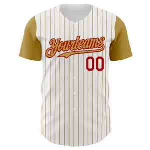 Maillot de baseball personnalisé sublimé OEM 100% polyester respirant à manches courtes imprimé pour l'été avec nom d'équipe personnalisé unisexe adulte - Product Image 2