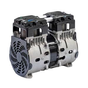 UN-120V-B Oil-Free 1/3HP AC CE Approved Rocking Piston Vacuum <b>Pump</b> for Machining OEM Supported - Product Image 1