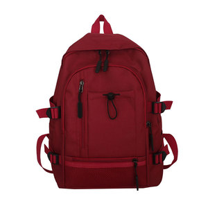 Wholesale Custom Logo <b>Waterproof</b> Outdoor <b>Backpack</b> Elegant Soft Sports <b>School</b> Bag Fashion Simple Design Lightweight Zipper - Product Image 1