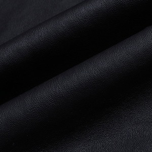 Veste en cuir noire pour homme, fermeture éclair, style motard, coupe slim, coupe-vent pour l'hiver - Product Image 4