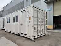 Café modulaire préfabriqué Etodevice, bâtiment commercial clé en main, restaurant en conteneur transformé pour la restauration et les barbecues en plein air