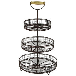 ชั้นวางเค้กทรงกลมแบบมีชั้น ดีไซน์เงางาม เหมาะสำหรับวางขนมหวานบนโต๊ะ จัดแสดงคัพเค้กสำหรับงานปาร์ตี้ งานแต่งงาน งานวันเกิด โดย Ambience Lifestyle - Product Image 5