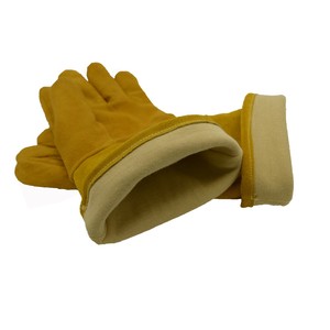 Gants de sécurité en cuir à manchette longue, résistants à la chaleur et aux flammes, équipement de protection des mains pour usage industriel MIG TIG, chasse, LGW-0013 - Product Image 3