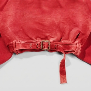 Sweat à capuche streetwear pour homme 100% coton, avec strass, effet vieilli, de haute qualité, grammage lourd, vintage, délavé à l'acide, effet soleil, pour l'hiver - Product Image 6