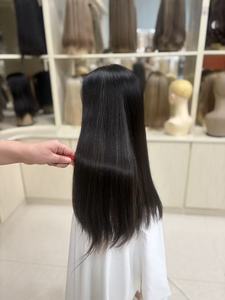 Pelucas de Cabello Humano 100% Virgen, Largas, con Frente de Encaje Suizo HD, sin Pegamento, Transpirables, de Aspecto Natural, al por Mayor - Product Image 3