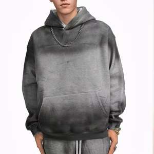 Nouvel arrivage : Sweat à capuche délavé pour homme, style streetwear, idéal pour l'hiver, prix de gros - Product Image 1