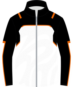 Veste de survêtement en polyester vierge à fermeture éclair intégrale pour entraînement de performance, design personnalisé |   Chaud, respirant, séchage rapide, léger, été - Product Image 4