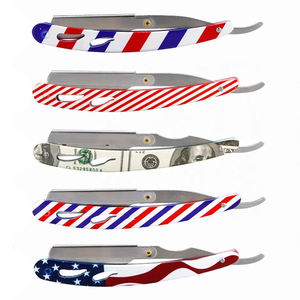 Maquinilla de Afeitar Plegable OEM para Cara y Cuerpo, Afeitadora Manual Profesional de Acero Inoxidable, Afilada, Personalizable para Barberías - Product Image 6