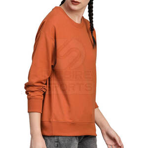 Última Llegada: Sudaderas de Invierno para Mujer con Logotipo Frontal, 100% Algodón, Etiqueta Privada Personalizada, MOQ Bajo, Ajuste Cómodo, Ropa Urbana - Product Image 4