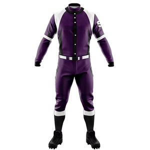 Fully <b>Customized</b> Breathable Baseball <b>Uniform</b> Sets New Reasonable Price Unisex Best Quality Wholesale Polyester baseball <b>uniform</b> - Product Image 2