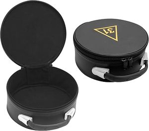 Caja de Almacenamiento y Exhibición Portátil para Fez, en Imitación de Cuero Premium - Bordado a Máquina (Rito Escocés de 32.º Grado) - Product Image 4