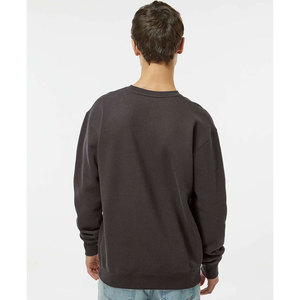 Cozy Men's Winter Fleece Crewneck Sweatshirt <b>Thick</b> Knit Warm Athletic Pullover Top <b>Jumper</b> Outerwear Apparel Sweatshirt - Product Image 2