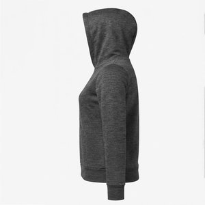 Sweat-shirt à capuche zippé pour femme, personnalisé avec logo, très demandé, couleur unie, tricoté, manches longues, respirant, pour l'automne et l'hiver - Product Image 3