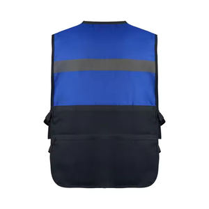 Security Guard Uniform Professional High Visibility Safety Vest Wholesale Bulk Industrial Worker Class 2 Apparel - Product Image 6