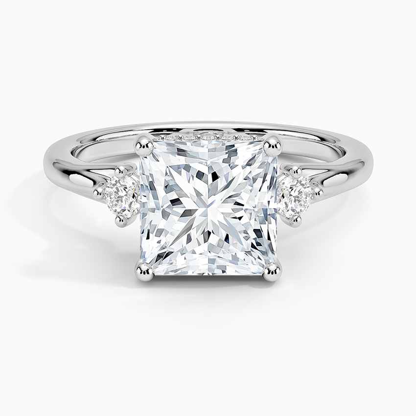 White Gold Plated