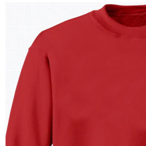 เสื้อสเวตเชิ้ตสีเทาอ่อน ดีไซน์ทันสมัยทรงโอเวอร์ไซส์ สำหรับลุคสบายๆ และการสวมใส่แบบเลเยอร์ เหมาะสำหรับใส่ที่บ้านและออกกำลังกาย ชุดกีฬา ชุดนักศึกษา - Product Image 6