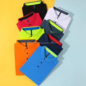 Polo de Golf Personalizado de Alta Calidad con Logotipo Bordado, Secado Rápido, Transpirable, 100% Poliéster, para Hombre, Camiseta Deportiva Tipo Polo - Product Image 3