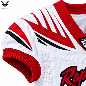 Conjunto de Uniforme de Fútbol Americano Sublimado Personalizado, Ecológico, Antibacterial, Transpirable, de Secado Rápido, para Prácticas de Equipo - Product Image 5