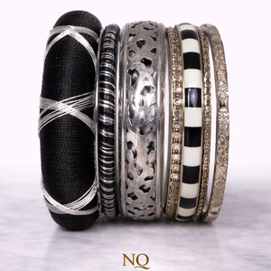 Premium Handmade <b>Bangles</b> <b>Set</b> – Resin Art & Gold Plated Bracelets for Women, Bulk Wholesale Jewelry - Product Image 2