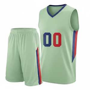 Proveedor de Uniformes de Baloncesto Profesionales de Primera Calidad, Uniforme de Baloncesto Transpirable 100% Poliéster Hecho en Pakistán - Product Image 1