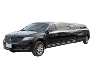 Lincoln MKT noir, limousine extensible d'occasion, SUV, pour voiture funéraire, cercueil mobile - Product Image 1