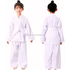 Arts martiaux personnalisés de haute qualité pour enfants portent des costumes de pratique durables de karaté Taekwondo Jiu Jitsu brésilien Jiu Jitsu Gi lavés - Product Image 5