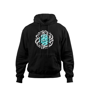 Venta al por mayor de sudaderas con capucha para hombre Bangladesh 100% algodón 380 GSM logotipo de marca personalizado gráfico impreso impermeable Anti-retráctil atractivo - Product Image 5