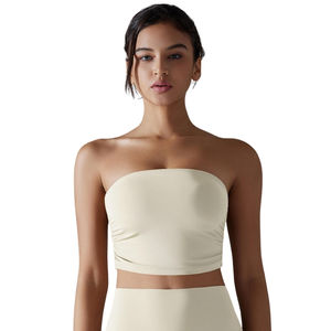 Nouveau soutien-gorge de yoga sans bretelles pour femmes, vente en gros, qualité supérieure, respirant, confortable, sans couture, offrant un bon maintien et extensible - Product Image 1