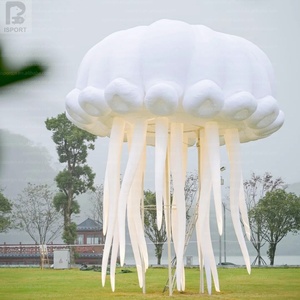 Instalación Artística Inflable de Medusa Gigante con Luces LED, Globo de Animal Marino Inflable Personalizado para Festival de Música/Tour de Escenario/<span class=keywords><strong>Club</strong></span> - Product Image 3