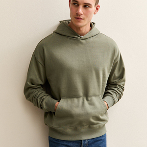 Sweat-shirts à capuche unisexes de haute qualité, en coton épais 450 GSM, sans cordon, personnalisables avec logo, grandes tailles, pour hommes - Product Image 1