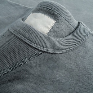Homme Embroidery Heavyweight Men's Sweatshirt Thick Genser Organic Cotron Sweatshirt Crewneck 450GSM Svitcemizo - Product Image 2