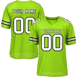 2026 New Arrival Wholesale Customization American Football Jersey New Designs Stitched Short Sleeve 100% Polyester Unisex - Product Image 2