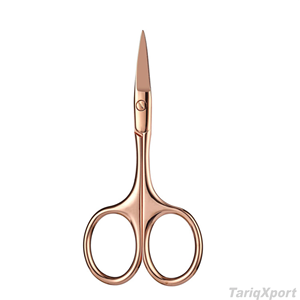 Stainless Steel Beauty <b>Scissors</b> Eyebrow <b>Beard</b> Makeup Nose Hair <b>Scissors</b> for Eyebrow/Nose/Makeup - Product Image 3