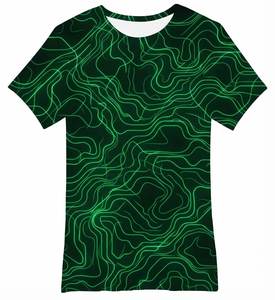 T-shirt décontracté d'été pour homme, coupe classique, manches courtes, 100% coton, respirant, séchage rapide, impression par sublimation tendance de qualité supérieure - Product Image 1