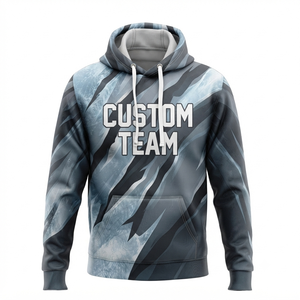 Premium <b>Athletic</b> Sublimation Hoodie Custom Printed Polyester Hoodie for Men Women and Youth - Product Image 3