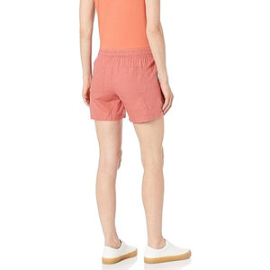 Most Selling Women Cotton Casual Shorts Elastic Waist Soft Fabric <b>Lounge</b> Summer Breathable Fitness Shorts - Product Image 3