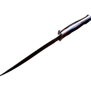Couteau de chasse extérieur personnalisé en gros, lame fixe, outils de survie et de camping EDC, fabricant OEM, acier de haute qualité - Product Image 1