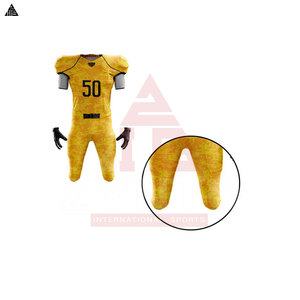 ชุดทีมมืออาชีพ ชุดอเมริกันฟุตบอล ชุดกีฬาผู้ชายที่สวมใส่สบาย แห้งเร็ว - Product Image 6